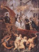 Peter Paul Rubens The Landing of Marie de-Medici at Marseille Sweden oil painting artist